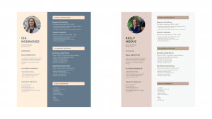 Canva cv gratuit