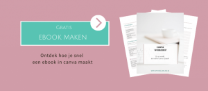 Ebook Template maken in Canva