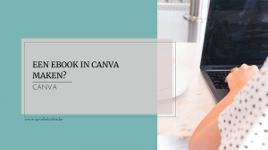 Ebook in Canva Sprankel Onlin