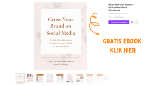 Gratis ebook template Canva