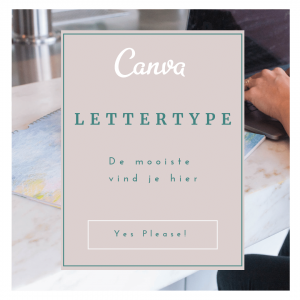 lettertypes in Canva