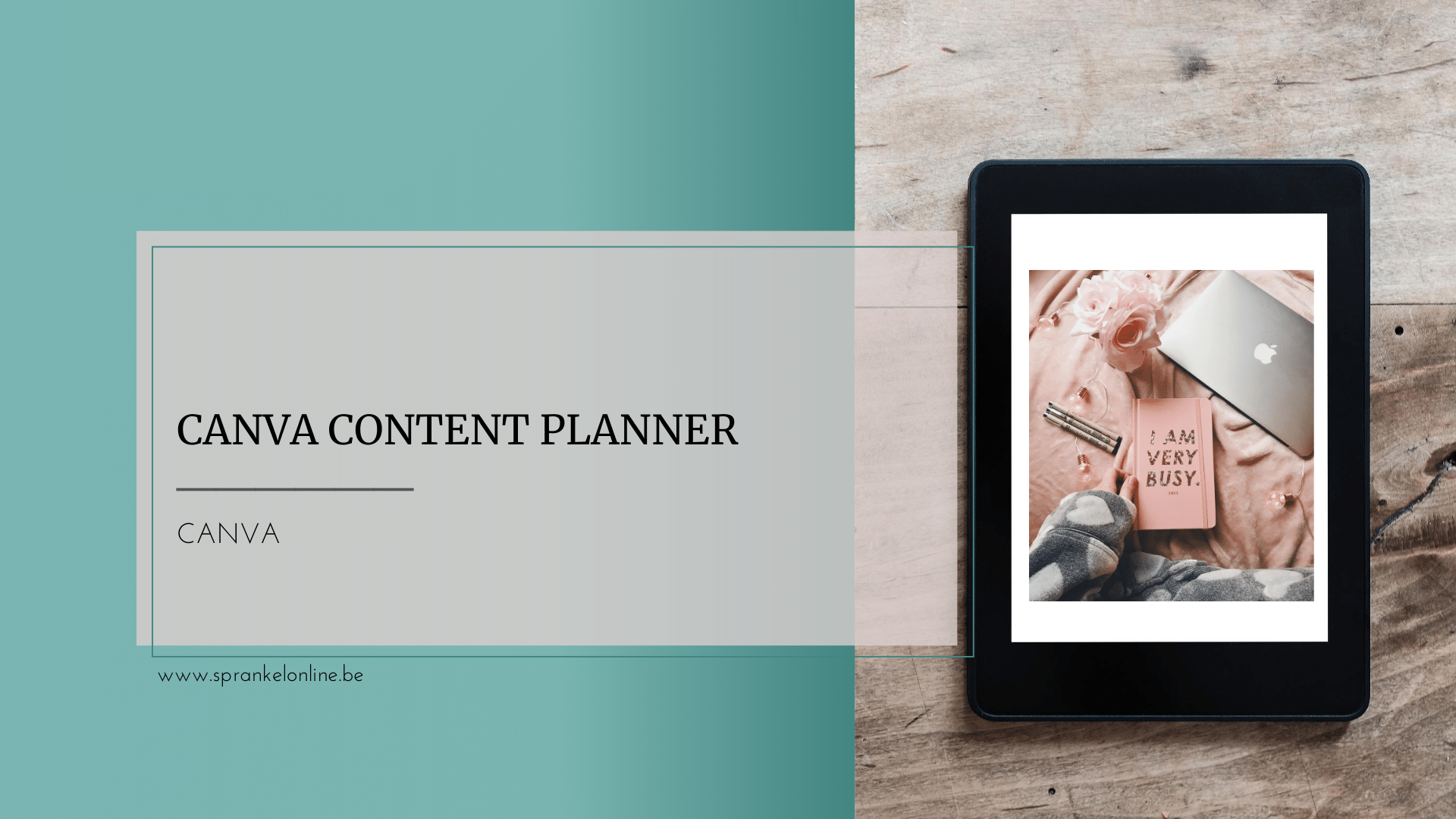 Canva Content Planner.