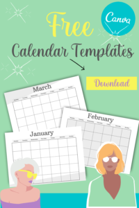 Free Canva Calendar Templates