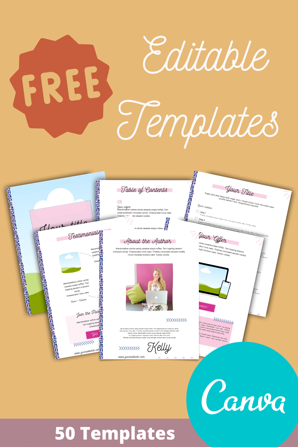  Canva  Ebook  Template  Sprankel Online