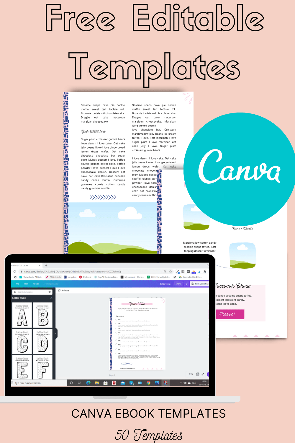  Canva  Ebook  Templates  Sprankel Online