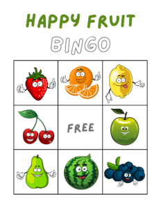 Fruit Bingo