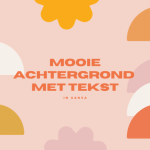 mooie achtergrond met tekst