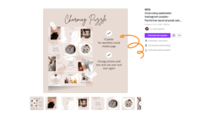 Instagram Puzzle Templates Canva