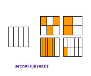 Canva Elementen voor Leerkrachten 'Fractional Number Slices' (2)