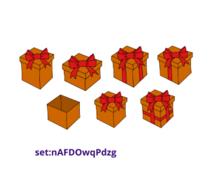 Canva Elementen voor Leerkrachten 'Gift Box'