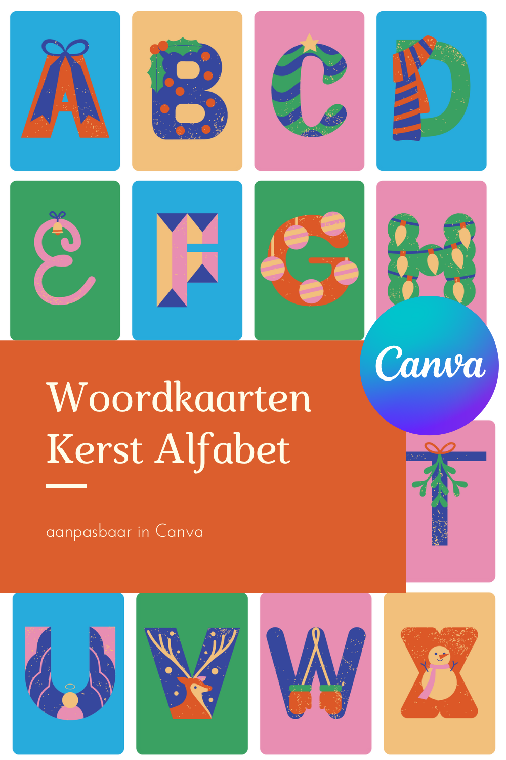 flitskaarten woordkaarten alfabet
