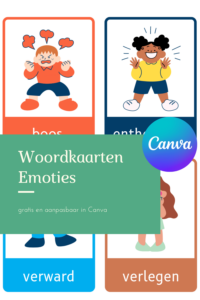 woordkaarten emoties