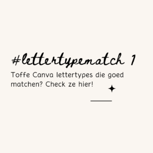 Canva Lettertype Match #1