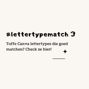 Canva Lettertype Match #3